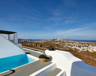 Carpe Diem Santorini - Pyrgos Kallistis - Balcón