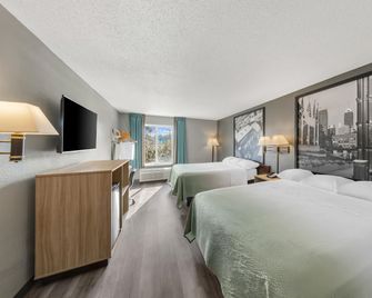 Super 8 by Wyndham Cloverdale IN - Cloverdale - Slaapkamer