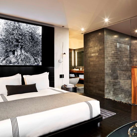 Bedroom view of Sixty Les