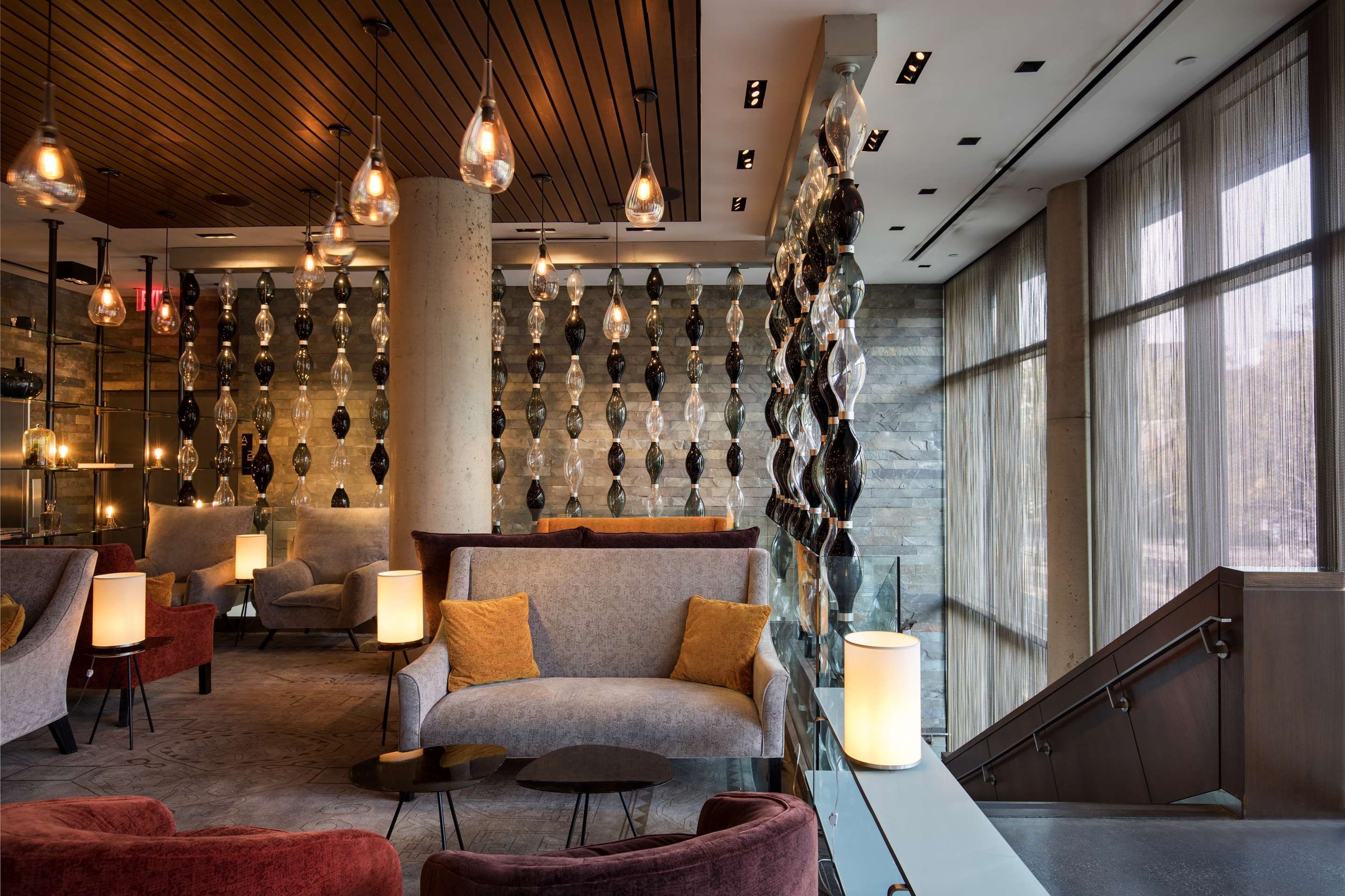 Lobby view of Sixty Les