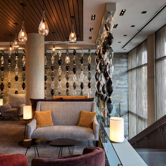 Lobby view of Sixty Les