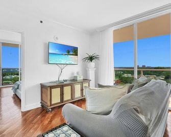 Tropical Paradise Spacious 3 Bedroom - Miami - Sala de estar