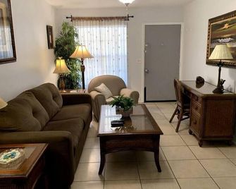 Professor Rousseau's Tiki Hideaway - Crystal River - Living room