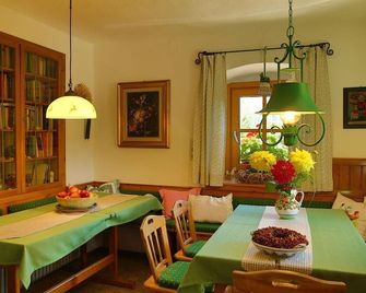 Apartment 'Daniel' / 2 bedrooms / shower, toilet - Annerl guest house - Rossleiten - Salle à manger