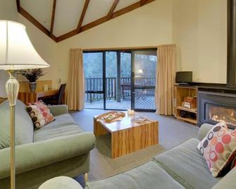 Lemonthyme Wilderness Retreat - Moina - Wohnzimmer