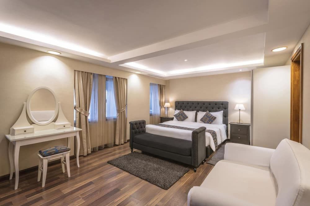 Oasis Hotel - כווית סיטי - חדר שינה