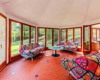 L'Améthyste - Maison avec piscine - Salernes - Sala de estar