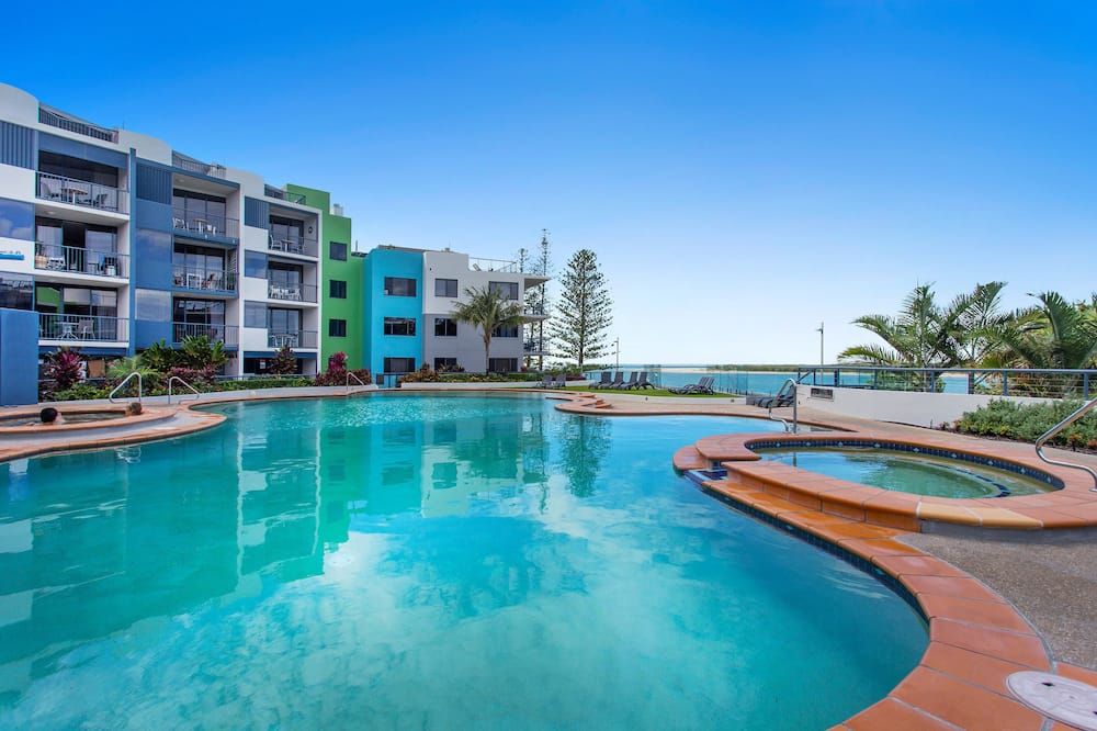 Breakfree Grand Pacific Caloundra - קלונדרה - בריכה