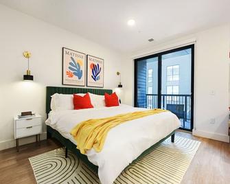 Lux Studio King Bed Free Parking Pitt Cmu - Pittsburgh - Kamar Tidur