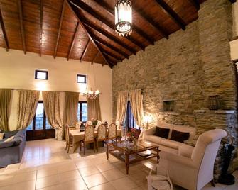 Saronic Citadel Seaside Villa - Perani - Sala de estar