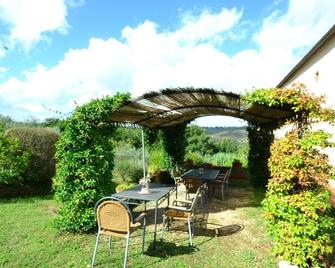 Ravishing Apartment in a Farmhouse With Swimming Pool, in the Chianti Area - San Casciano Val Di Pesa - Patio
