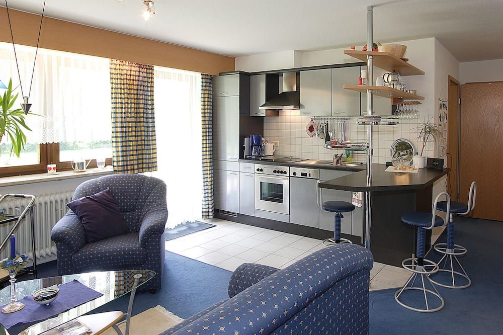 Ferienwohnung 4, 50 qm, 1 Schlafzimmer und 1 Wohn/Schlafraum, max. 3 Personen - Sankt Blasien - Кухня
