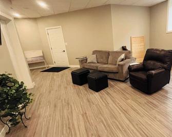 Modern Basement Suite - Brandon - Living room