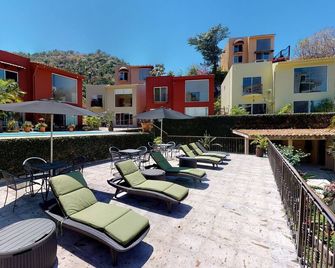 Casa Gilruja in Las Moradas 3BD House for rent in Amapas, Puerto vallarta - Puerto Vallarta - Innenhof