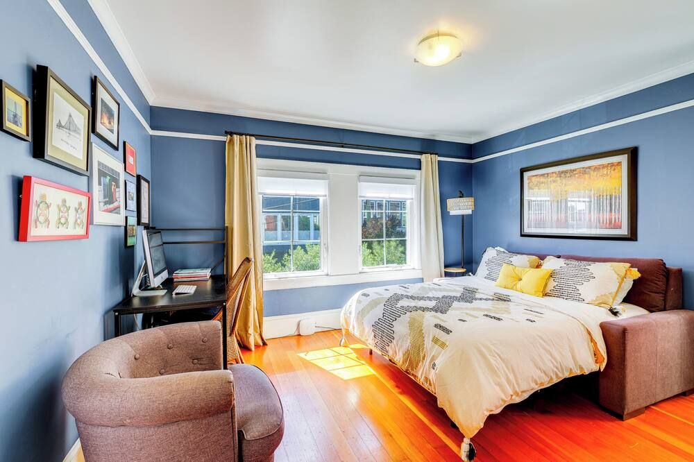 2 Mi to Civic Center: Luxe Home in San Francisco - سان فرانسسكو - غرفة نوم