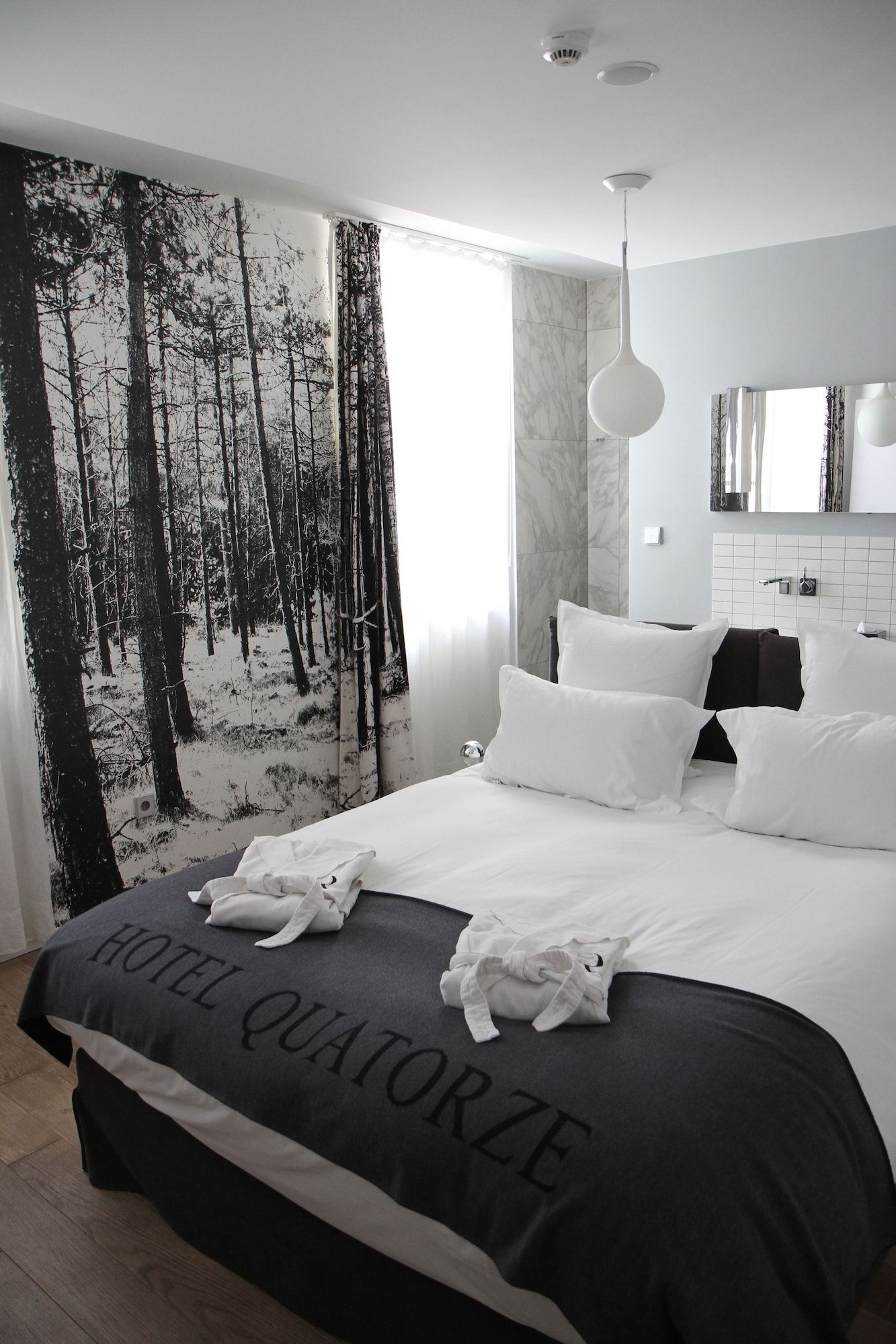 Hôtel Quatorze - קולמר - חדר שינה