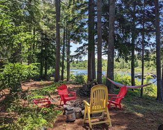 Island Vacation, Canoe 5 Minutes To Island And Relax - Ellsworth - Pátio