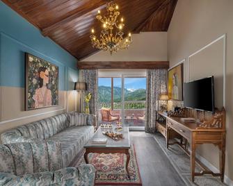 Justa Birding Resort & Spa - Best Dhauladhar View Resort - Dharamshala - Sala de estar
