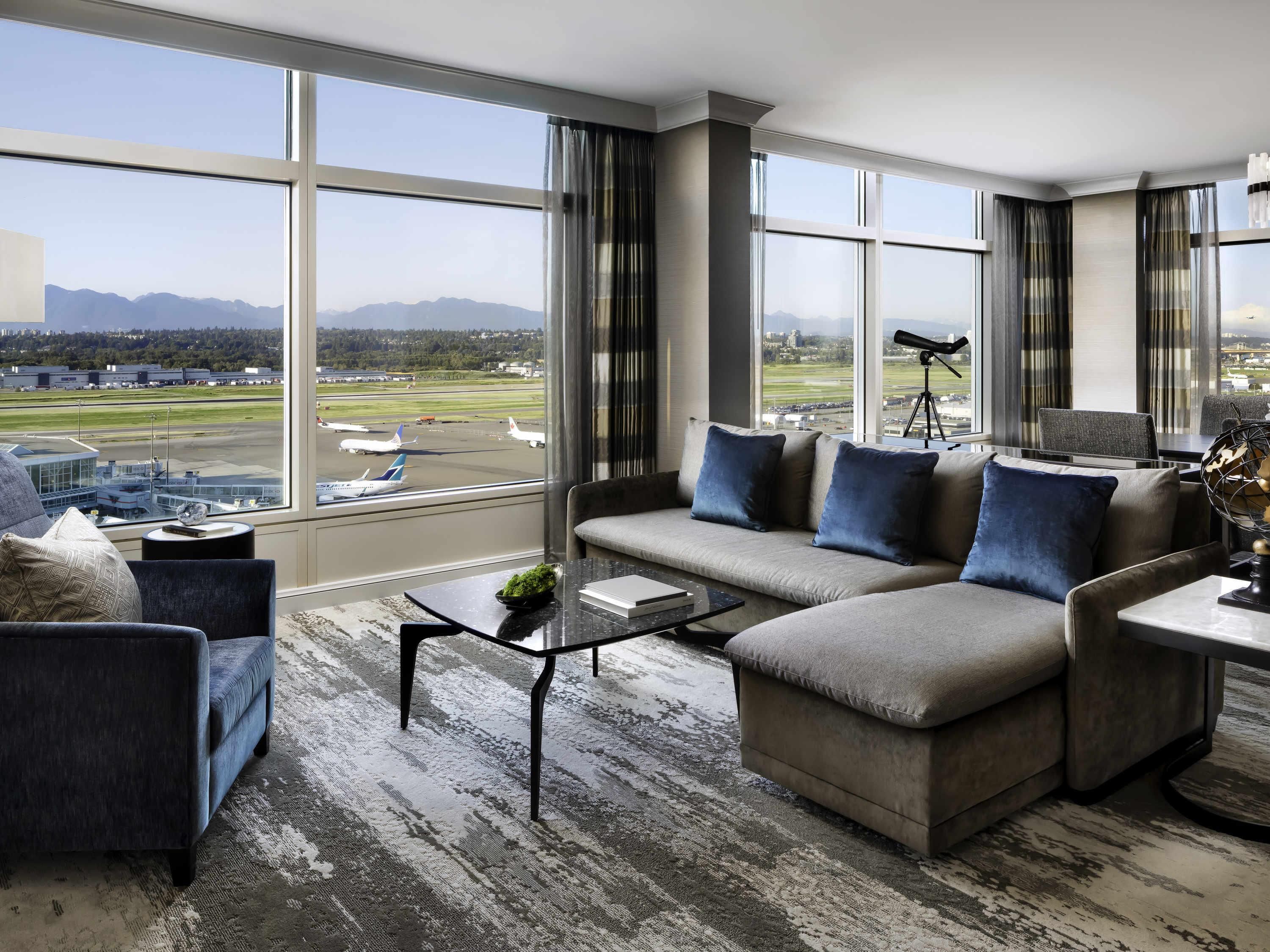 Fairmont Vancouver Airport - ריצ'מונד - סלון