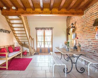 La Maison du Bonheur - Saint-Martin-en-Bresse - Sala de estar