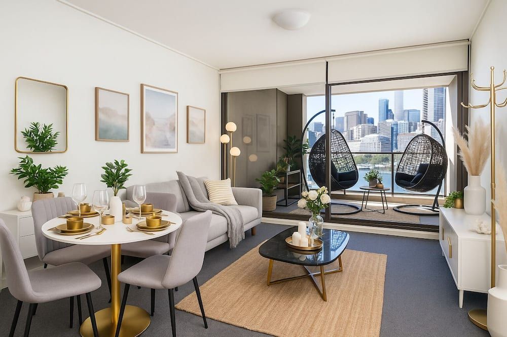 Private 2 Levels Darling Harbour Icc - Sydney - Living room