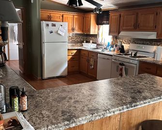Quiet Getaway 5 minutes from Galesburg with pool and hot tub - Galesburg - Küche
