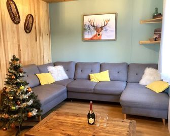 Location Chalet les Angles Matemale 10 Couchages - Matemale - Sala de estar