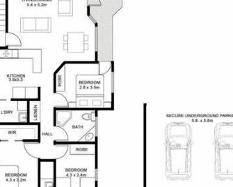 Seabreeze 4 on Lawson Street - Byron Bay - Floorplan