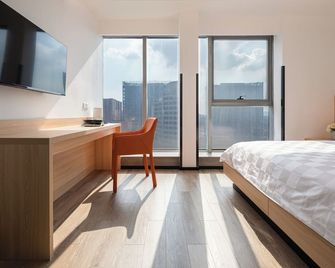 Suzhou Desti Youth Park Hostel - Suzhou - Bedroom