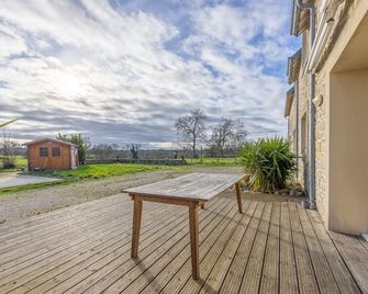 Gîte Les Petites Landes - Piscine privée proche plages - Grandcamp-Maisy - Balcony