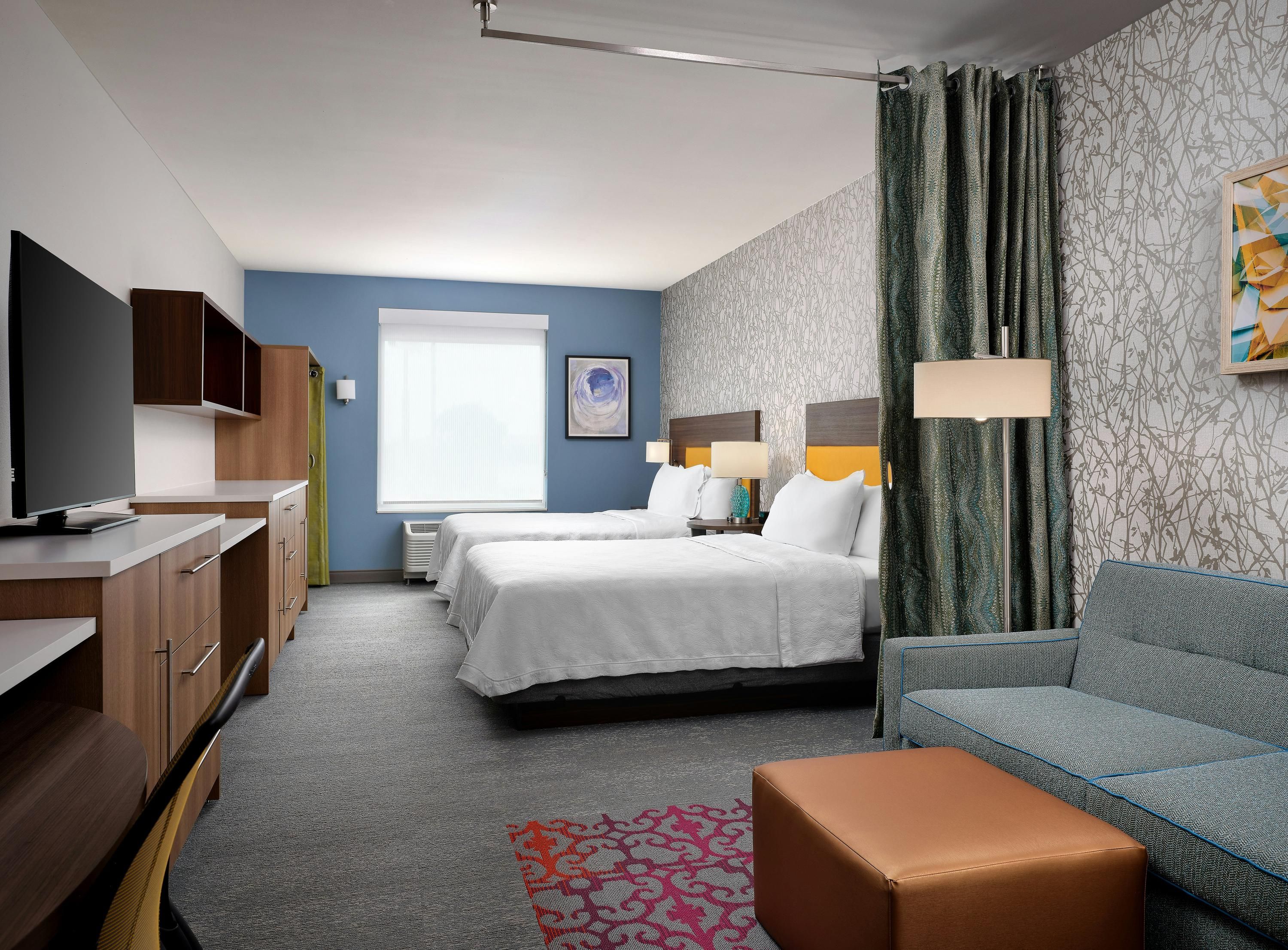 Home2 Suites by Hilton Fishers Indianapolis Northeast - Fishers - Slaapkamer