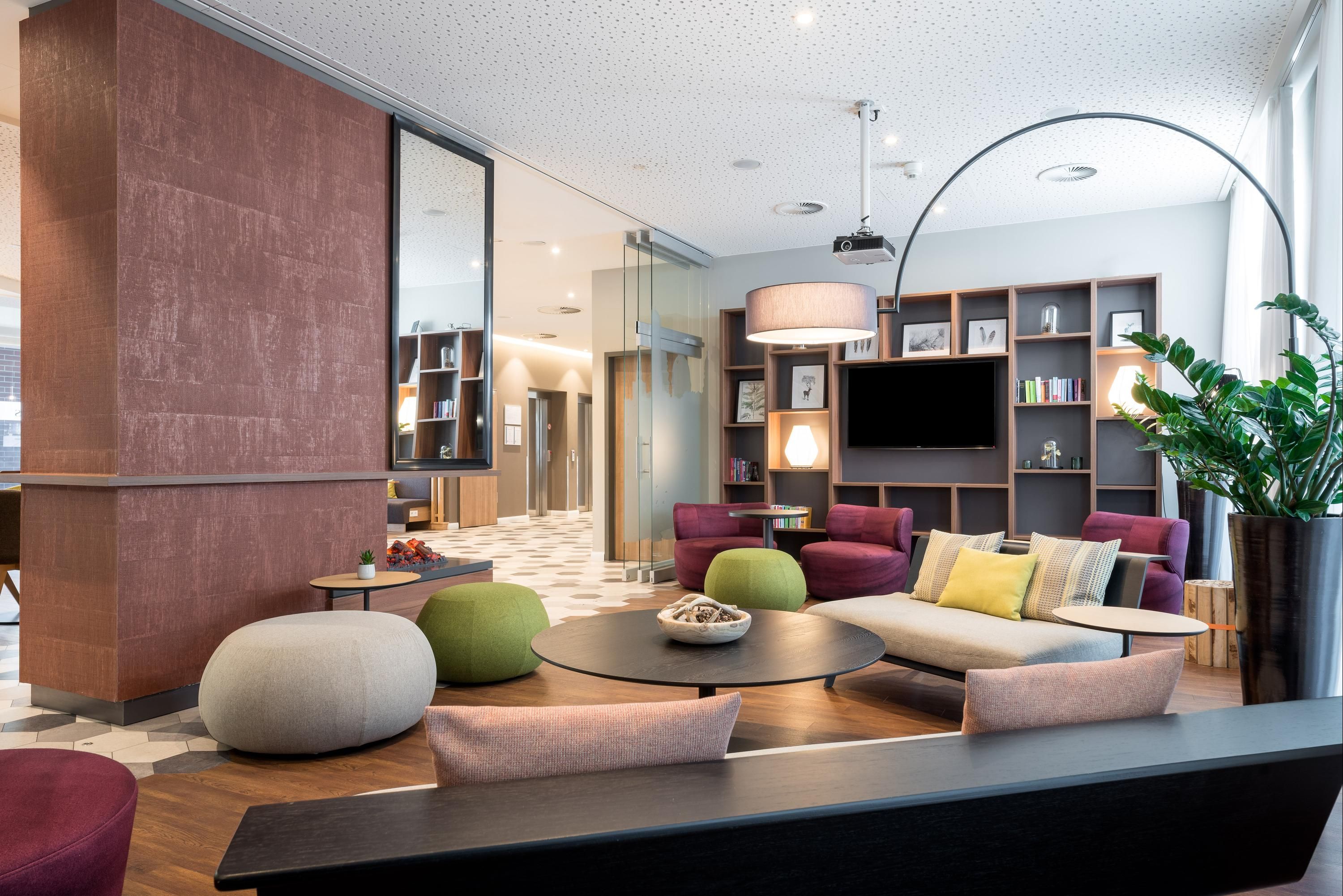 Lounge view of Citadines Arnulfpark Munich