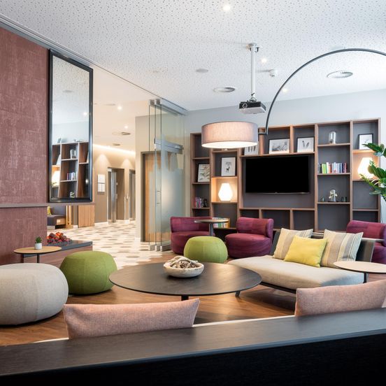 Lounge view of Citadines Arnulfpark Munich