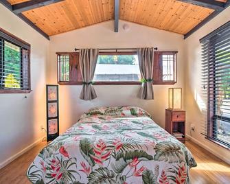 Cozy Volcano Studio w/ Phenomenal Rainforest Views - Mountain View - Bedroom