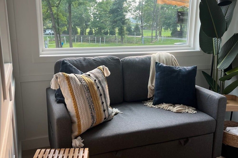 An adorable tiny home perfect for your tiny getaway!