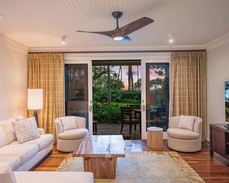 3-Bed Villa 110 at Turtle Bay - Kahuku - Living room