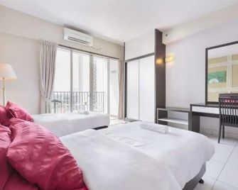 Bayu Marina Residence 3 Mins away Mid Valley Southkey - Johor Bahru - Bedroom