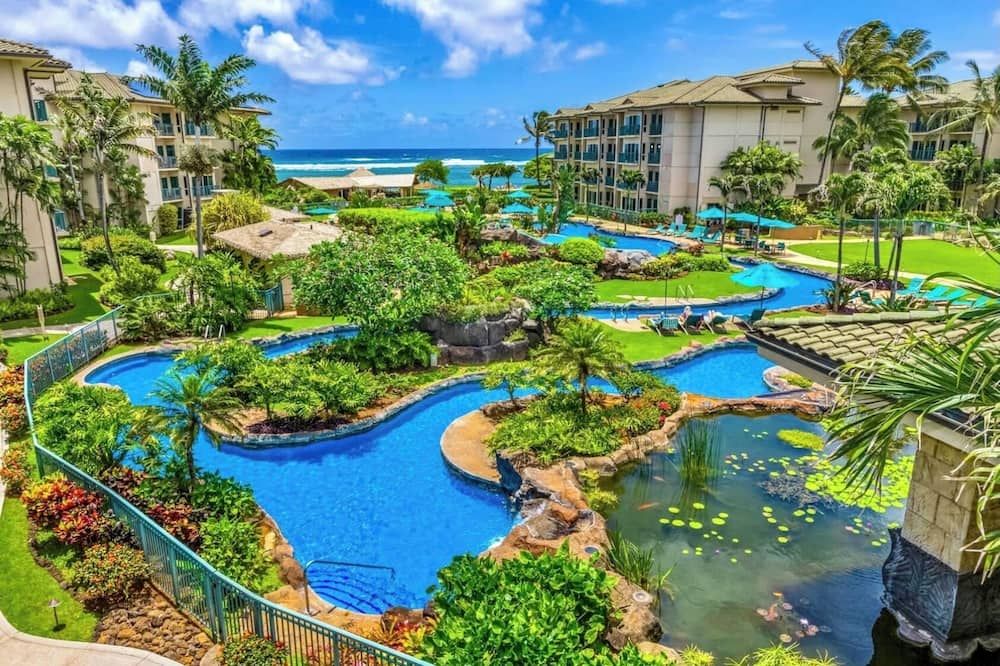 Beach Front Resort/Spa Large Luxury Grand Suite! 2bed/3bath/3balcony - Kapaa - Piscine