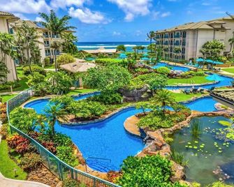Beach Front Resort/Spa Large Luxury Grand Suite! 2bed/3bath/3balcony - Kapaa - Piscine