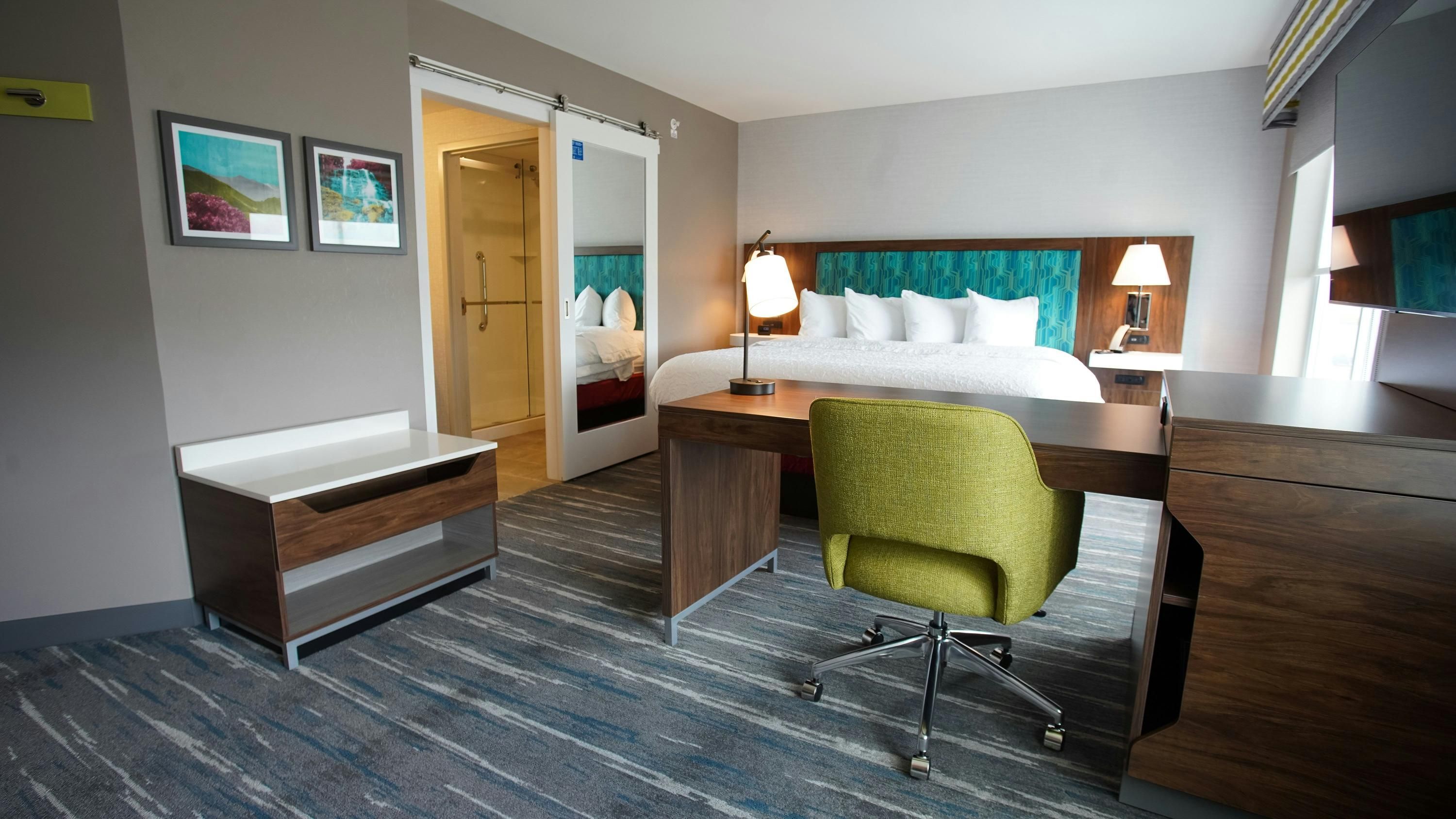 Hampton Inn and Suites by Hilton St. Clairsville - Saint Clairsville - Ložnice