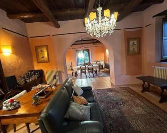 Casa Albini - Torchiara - Sala de estar