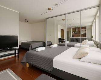 City Home Finland Ratina - Spacious Studio With Own Sauna And Great Location Next To Uros Live Arena - Tampere - Ložnice