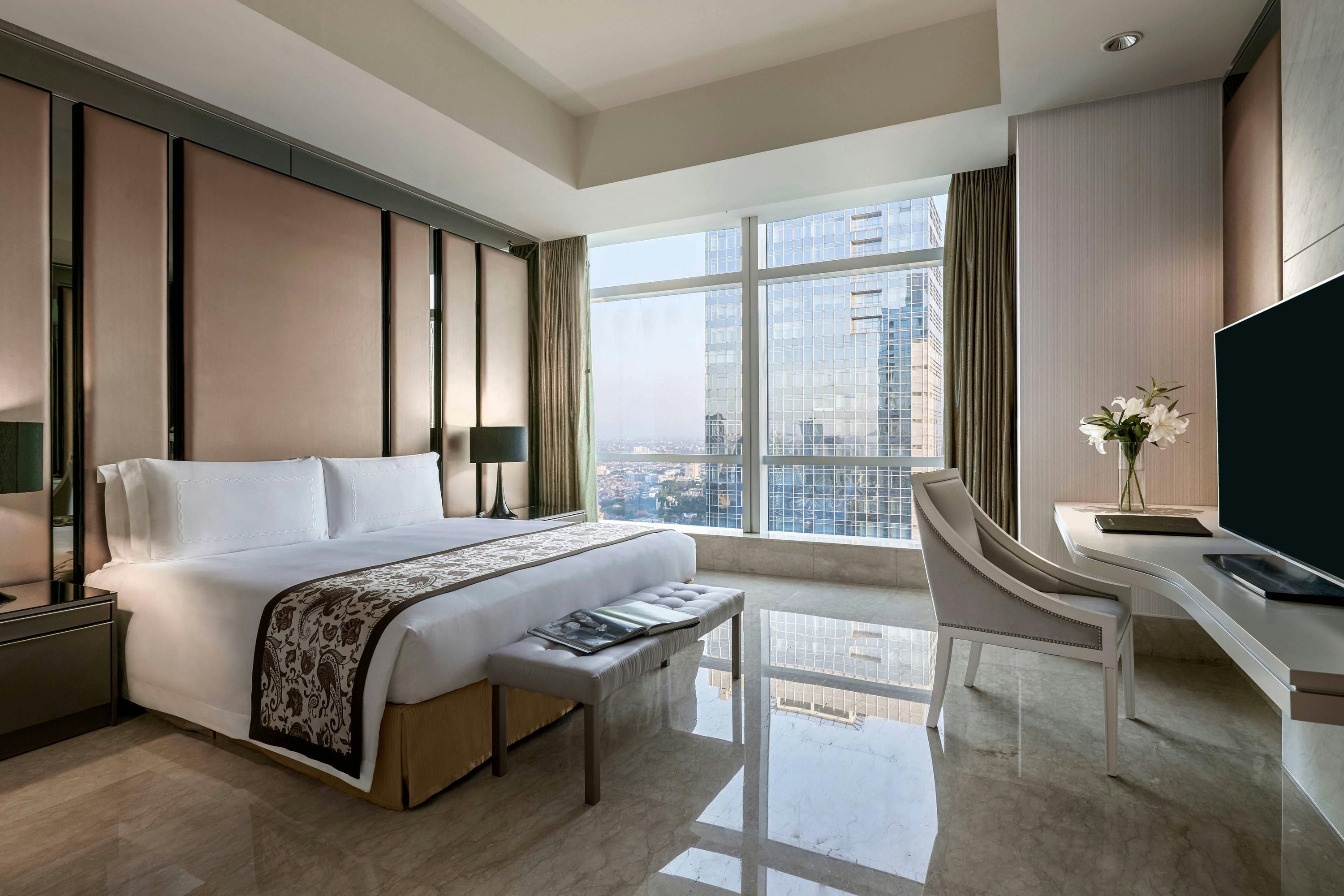The Residences at The Ritz-Carlton Jakarta, Pacific Place - ג'קרטה - חדר שינה