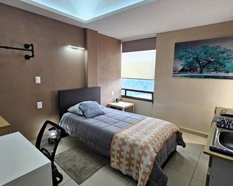 A01 Executive Suite At Izcalli - Tepotzotlan Single Tourist & Executive Choice Students Companies Executives Welcome!!! 5min Izcalli-15min Esmeralda-20min Sátelite-25min Aifa - Cuautitlan Izcalli - Schlafzimmer