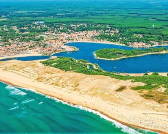 Beautiful apartment for 3 guests with pool, WIFI, TV and terrace - Vieux-Boucau-les-Bains - Beach