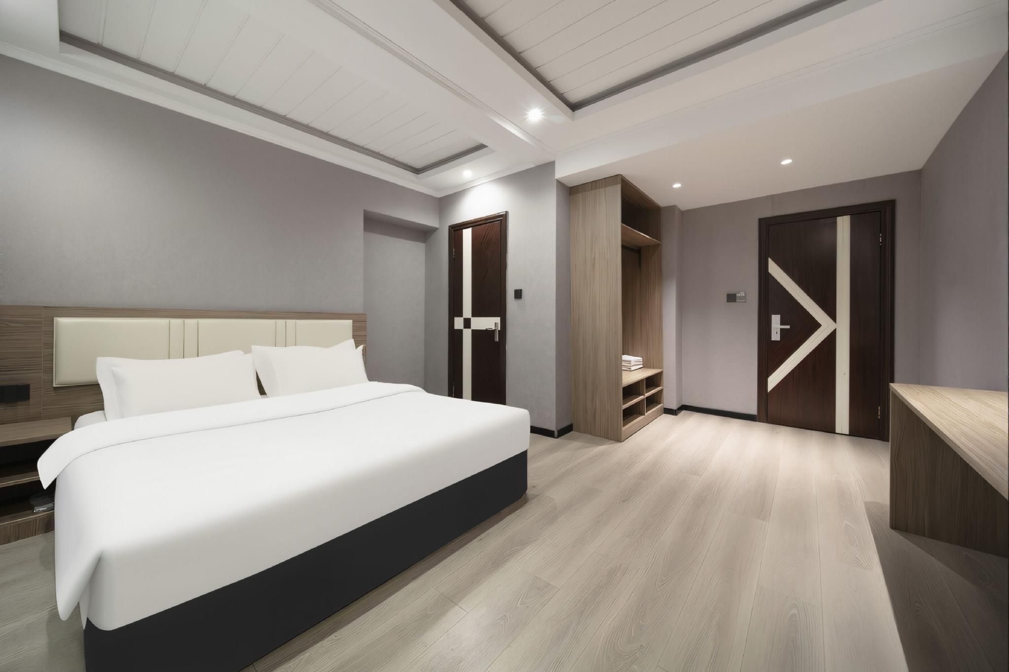 Tangfeng Art Hotel (Harbin Jiangpan) - Harbin - Bedroom