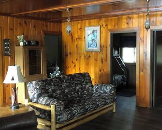 Private Lake House. Best sunset view on Somo Lake the Lake! - Tomahawk - Living room