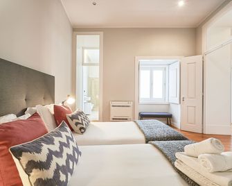 ليزبون فايف ستارز أبارتمنتس كومبرو 7 - لشبونة - غرفة نوم