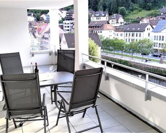 Ferienwohnung Enzblick - Bad Wildbad - Balkón