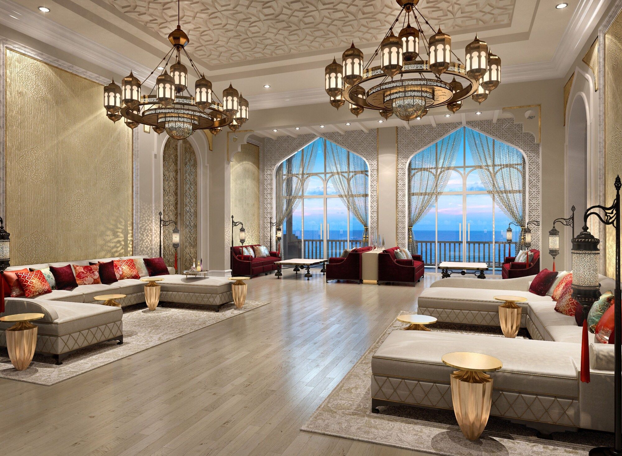 Hilton Salwa Beach Resort & Villas - Doha - Salon